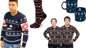 Geeky Ugly Christmas Sweaters, Socks, Mugs, and Pants