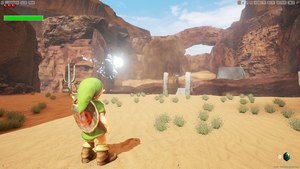 Gerudo Valley Looks Awesome In Unreal Engine 4﻿