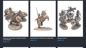 Get $1,100 Worth of 3D Printable Miniatures for $25 with Humble Bundle