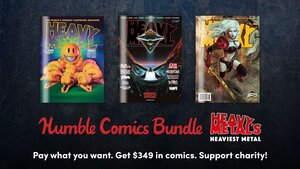 Get a Ton of Comics in the New HEAVY METAL'S Heaviest Metal Humble Bundle