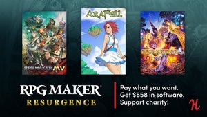 Get the Tools to Make an RPG Video Game from Humble Bundle and Enter the Indie Game Making Contest: Rebirth