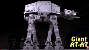 Gigantic 6,000 LEGO Brick STAR WARS AT-AT Time-Lapse Video Build