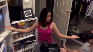 Girlfriend Makes Hilarious Video in Repsonse to Boyfriend's Non Stop VR Playing