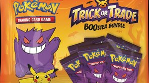 Give Trick or Treaters POKEMON Cards This Year with the TRICK OR TRADE BOOSTER BUNDLE