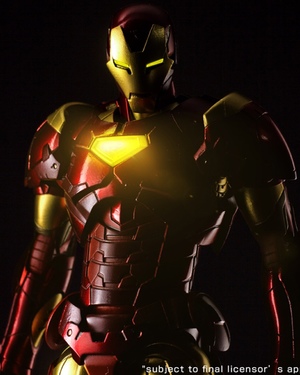 Glorious Extremis Iron Man Action Figure From Sentinel Toys