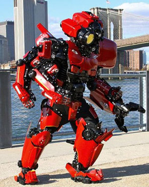 Glorious PACIFIC RIM Jaeger Cosplay