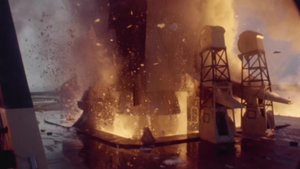 Guy Breaks Down Apollo 11 Launch Sequence While Ship Launches at 500 FPS