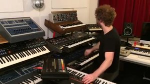 Guy Funkifies STRANGER THINGS Theme With a Lot of Keyboards