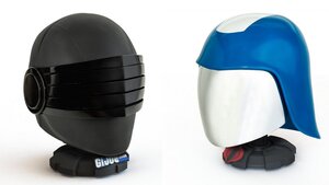 Hasbro Revels G.I. JOE Snake Eyes and Cobra Commander Wearable Helmets