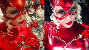 Have a Very Meow-y Christmas With This Catwoman Christmas Cosplay