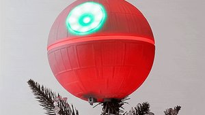 Have Yourself a Merry Imperial Christmas With This Death Star Christmas Tree Topper!