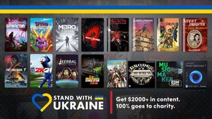 Help Ukraine and Get Over 120 Games, Comics, Software, and More with the Stand with Ukraine Humble Bundle