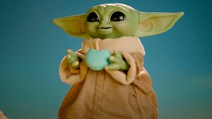 Here's a Cute New Baby Yoda Toy Called GALACTIC SNACKIN' GROGU