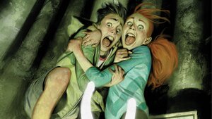 Here's A Look at R.L. Stine's New Graphic Novel JUST BEYOND: THE HORROR AT HAPPY LANDINGS