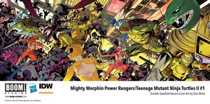 Here's Our First Look at MIGHTY MORPHIN POWER RANGERS/TEENAGE MUTANT NINJA TURTLES II #1