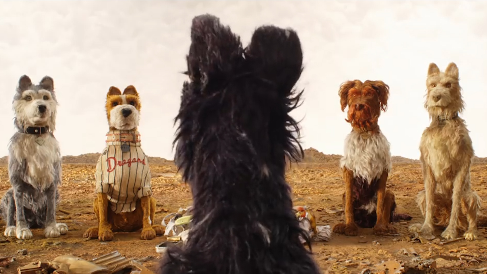 Уэс Андерсон собачий остров. Собаки Уэс Андерсон. Остров собак (Isle of Dogs) 2018.