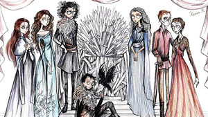 Here's What GAME OF THRONES Might Look Like If Tim Burton Created It