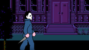 Here's What John Carpenter's HALLOWEEN Would Look Like as an 8-Bit Video Game