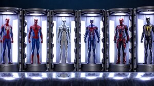 Hot Toys Reveals IRON MAN and SPIDER-MAN Armories Collectibles