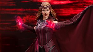 Hot Toys Reveals Its WANDAVISION Scarlet Witch Action Figure