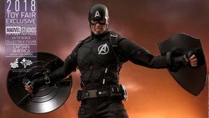 Hot Toys Reveals Marvel's Captain America Concept Art Action Figure