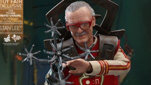 Hot Toys Reveals New Marvel Action Figures For Iron Man Mark IV, Spider-Man 2099, and Stan Lee's THOR: RAGNAROK Cameo