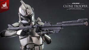 Hot Toys Reveals New STAR WARS Figures - Clone Trooper (Chrome) and Death Trooper (Black Chrome)