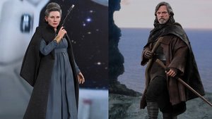 Hot Toys Reveals THE LAST JEDI Luke Skywalker and Leia Organa Action Figures