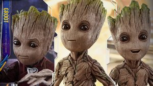 Hot Toys Reveals Their Life-Size Baby Groot Action Figure From GUARDIANS OF THE GALAXY VOL. 2