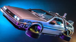 Hot Toys Shows off BACK TO THE FUTURE II - 1/6th Scale DeLorean Time Machine Collectible Vehicle