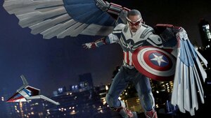 Hot Toys Shows Off Sam Wilson Captain America Action Figure From THE FALCON AND THE WINTER SOLDIER