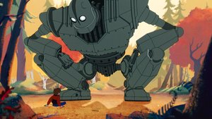 How Director Brad Bird Changed The Original Story For THE IRON GIANT and Cut a Big Robot and Alien Battle