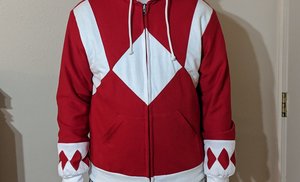 I Love the POWER RANGERS Hoodie from Movie Star Jacket