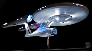 Impeccable $7,000 Replica of the U.S.S. Enterprise from STAR TREK