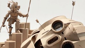 Impressively Detailed Sci-Fi Mecha Cardboard Art By Greg Olijnyk