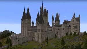 Incredible Recreation of Hogwarts Built in Minecraft Over The Course of Seven Years