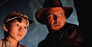 INDIANA JONES AND THE TEMPLE OF DOOM Stars Harrison Fords and Ke Huy Quan Reunited at D23