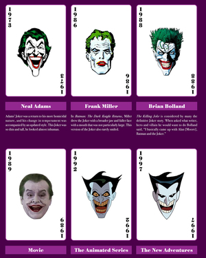 Infographic: The Evolution of The Joker in Comics, Television, and Film