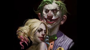 Interesting and Different Take on The Joker and Harley Quinn in Fan Art