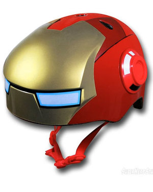 IRON MAN Kids Bike Helmet