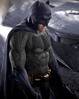 Is Batman's New Suit Blue and Gray in BATMAN VS. SUPERMAN?