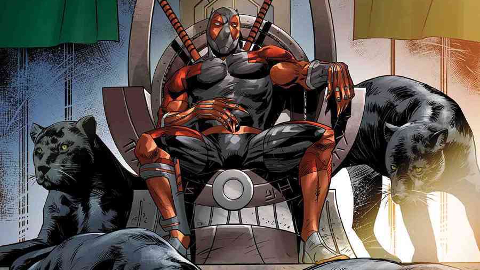 It Looks Like Deadpool is Going to Be Black Panther in Marvel Comics! 