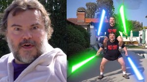 Jack Black Shares a Crazy Funny STAR WARS Video