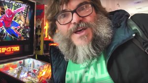 Jack Black Visits the Pinball Hall of Fame in His First Official YouTube Video