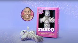 JACKASS Star Steve-O Teams Up with Liquid Death For a Line of Voodoo Dolls Containing His Hair