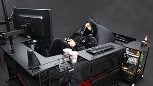 Japanese Furniture Manufacturer Makes Cool Gaming Bed