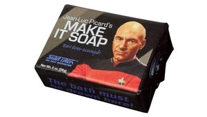 Jean-Luc Picard STAR TREK Soap Allows You To Boldly Clean Where No Man Has Cleaned Before