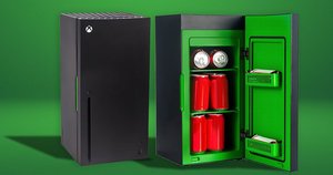 Mantén frío el combustible de tus juegos con el nuevo minifrigorífico Xbox Series X