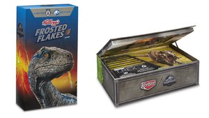 Kellogg's Releasing Exclusive JURASSIC WORLD: FALLEN KINGDOM Frosted Flakes With Exclusive Footage