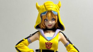 Kotobukiya TRANSFORMERS Bishoujo Statues for Optimus Prime, Megatron, Bumblebee, Starscream, and Nemesis Prime